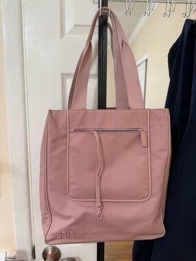 BEIS Blush Pink Shoulder Tote